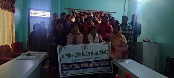 व्यावसायिक बंगुर पालन तालिम