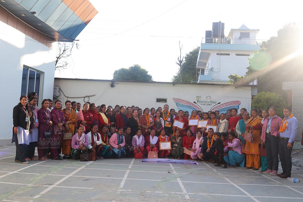 तुल्सिपुरमा वित्तीय साक्षरता कार्यक्रम