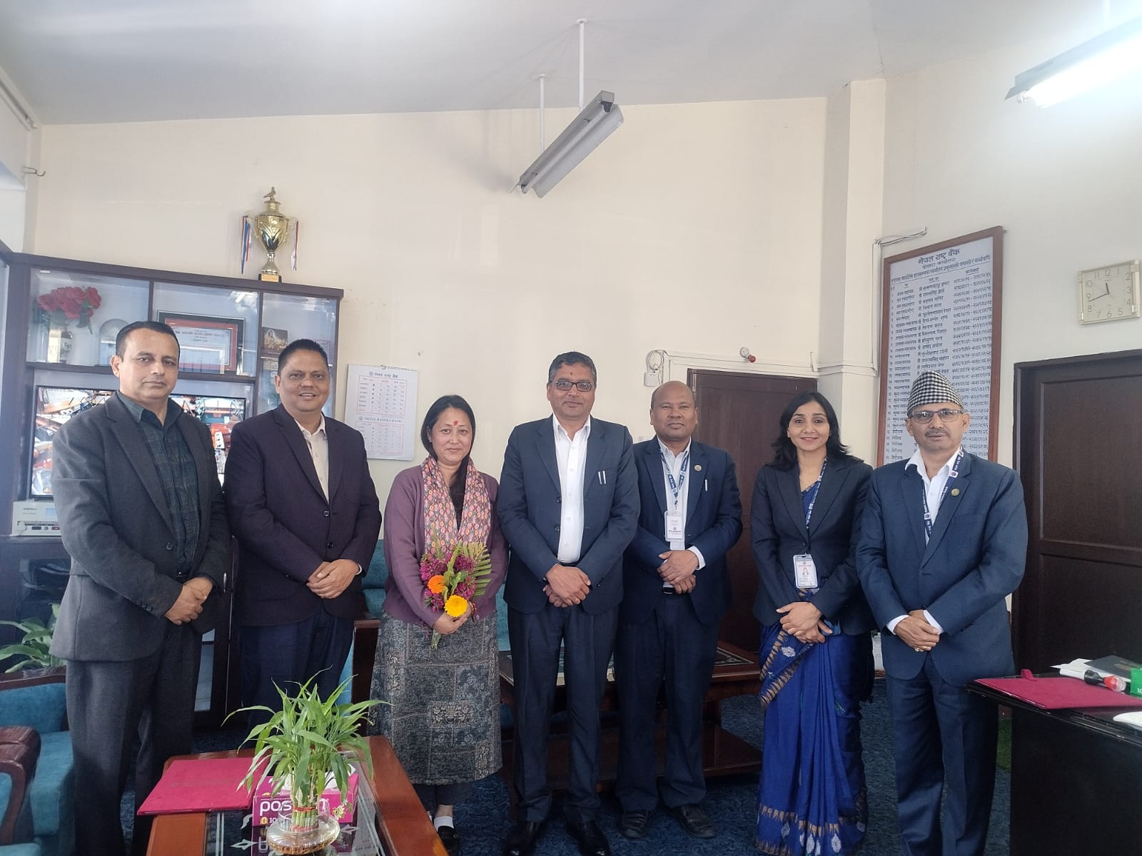 अध्यक्षद्धारा पद तथा गोपनीयताको शपथ ग्रहण 